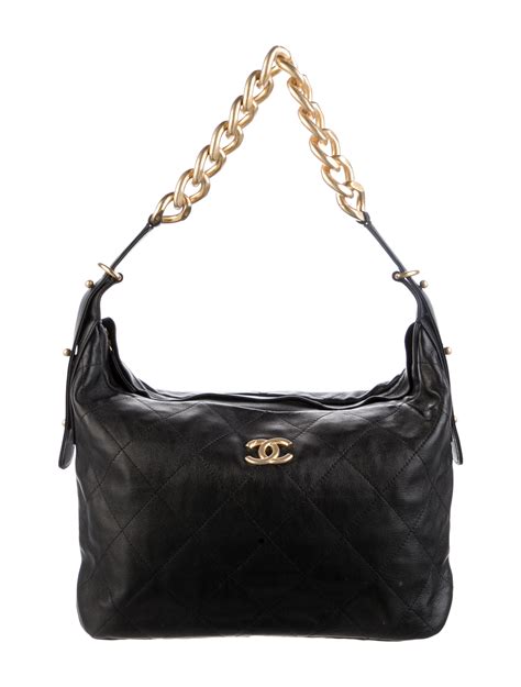 chanel hobo bag size|chanel 帆布包.